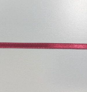 31-044-6 meggypiros szatén szalag 0,5 cm széles