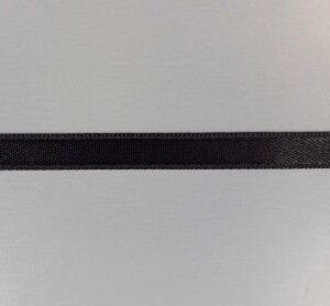31-044-31 fekete szatén szalag 1 cm széles