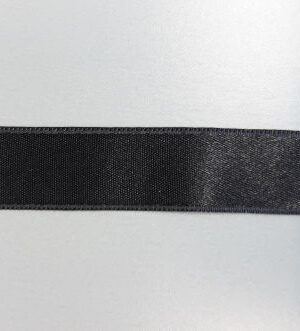 31-044-35 fekete szatén szalag 3.8 cm széles