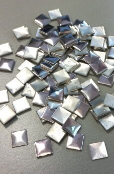 18-13 Ezüst színű felvasalható dísz 100db