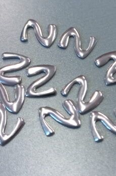 18-19 Ezüst színű felvasalható dísz 10db