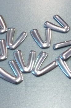 18-32 Ezüst színű felvasalható dísz 10db