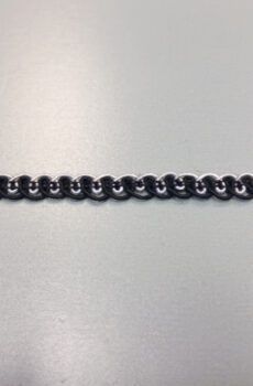31-080-30 Fekete-fehér díszítő szalag 1cm széles