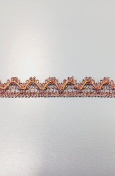 31-080-36 Réz színű díszítő szalag 1,8cm széles