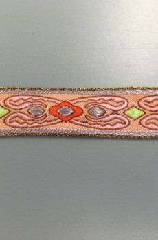 31-080-21 Színes neon mintás szalag 2,5cm széles