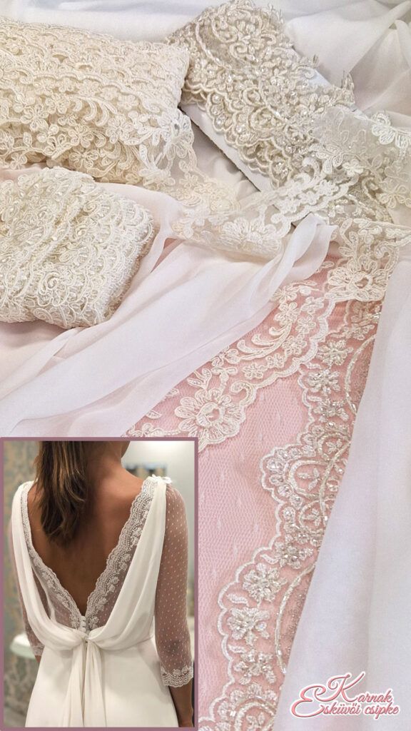 Esküvői ruha anyagválasztás képek alapján